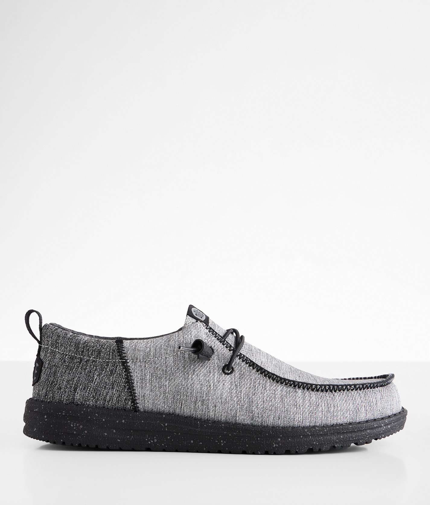 HEYDUDE™ Wally Funk Carp Shoe - Men's Shoes in Grey Black