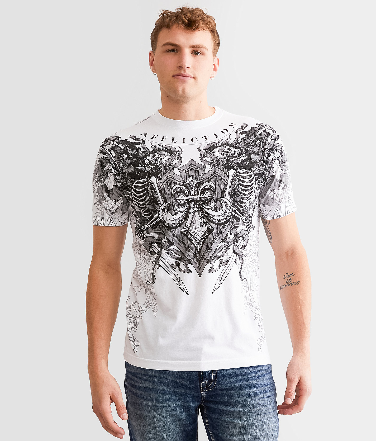 Affliction Upsurge T-Shirt - Men's T-Shirts in White