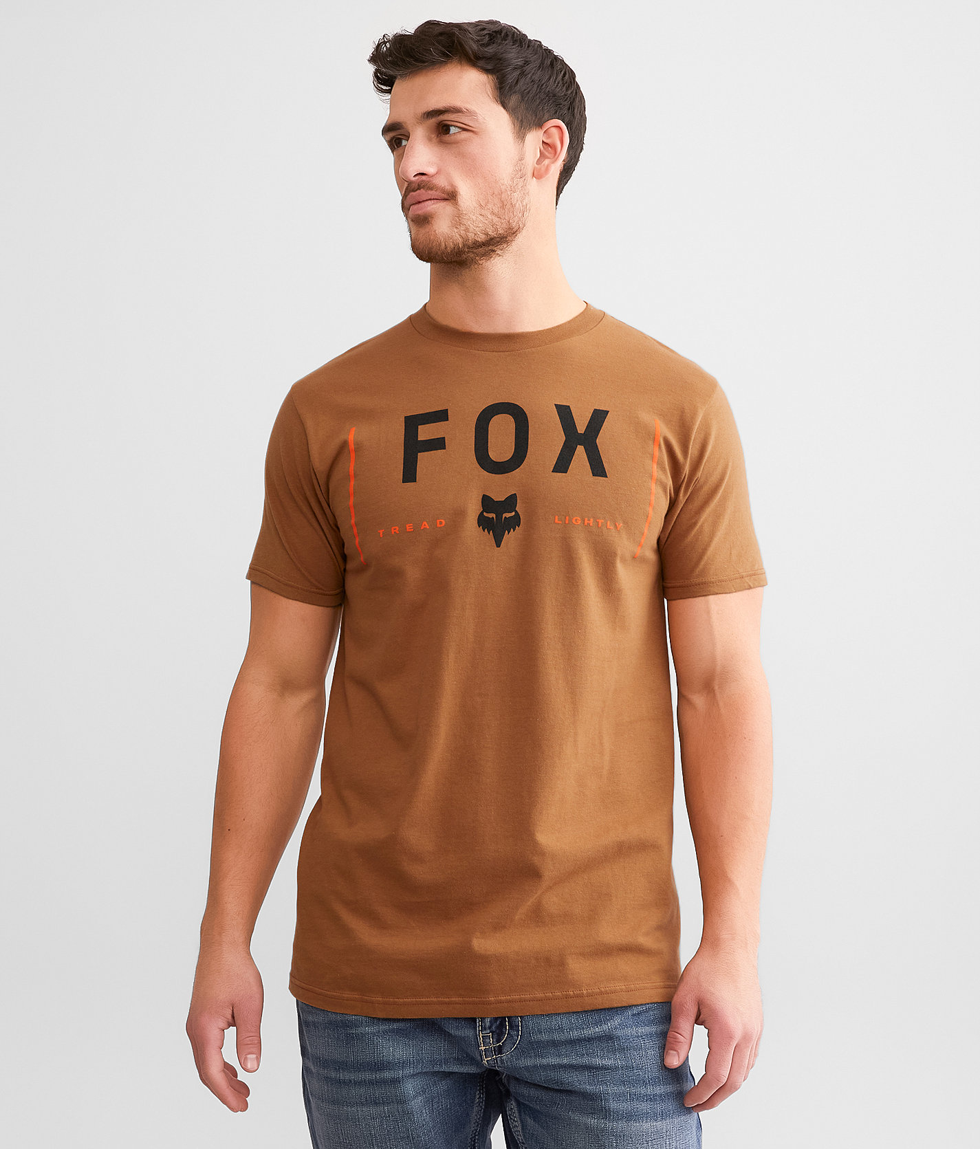 Fox Simpler Times T-Shirt - Men's T-Shirts in Brown Sugar