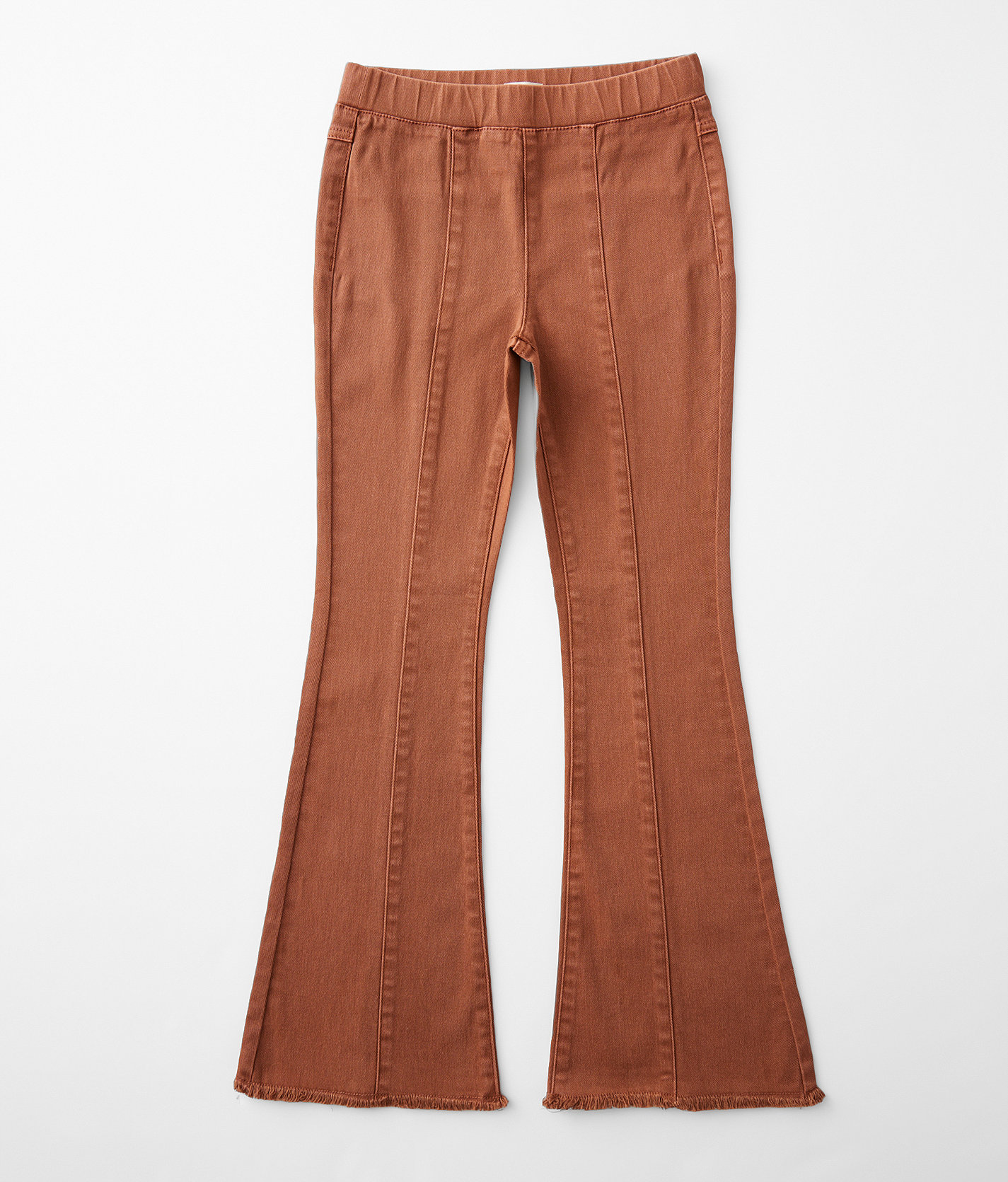 Girls - Modish Rebel Mid-Rise Flare Stretch Pant - Girl's Pants in Brown