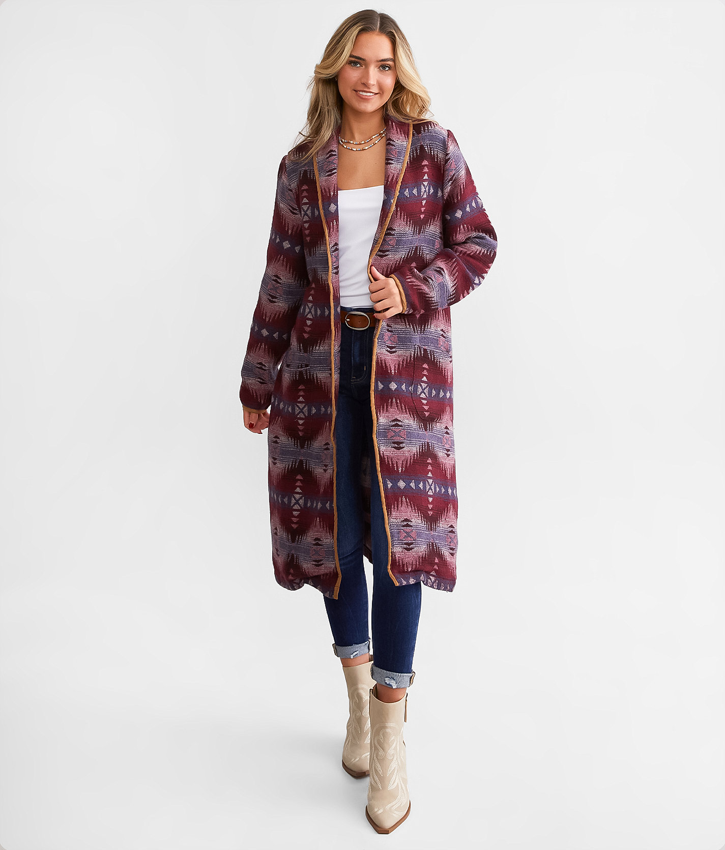 Ariat Mckenzie Blanket Jacket - Women's Coats & Jackets in Volcanic Jcd