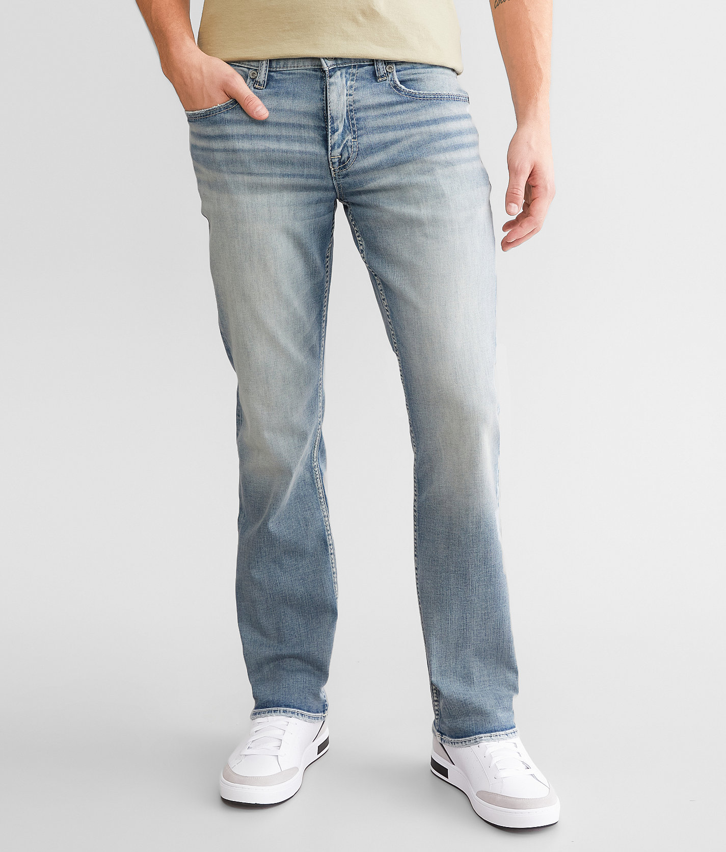 BKE Henry Straight Stretch Jean - Men's Jeans in Combs