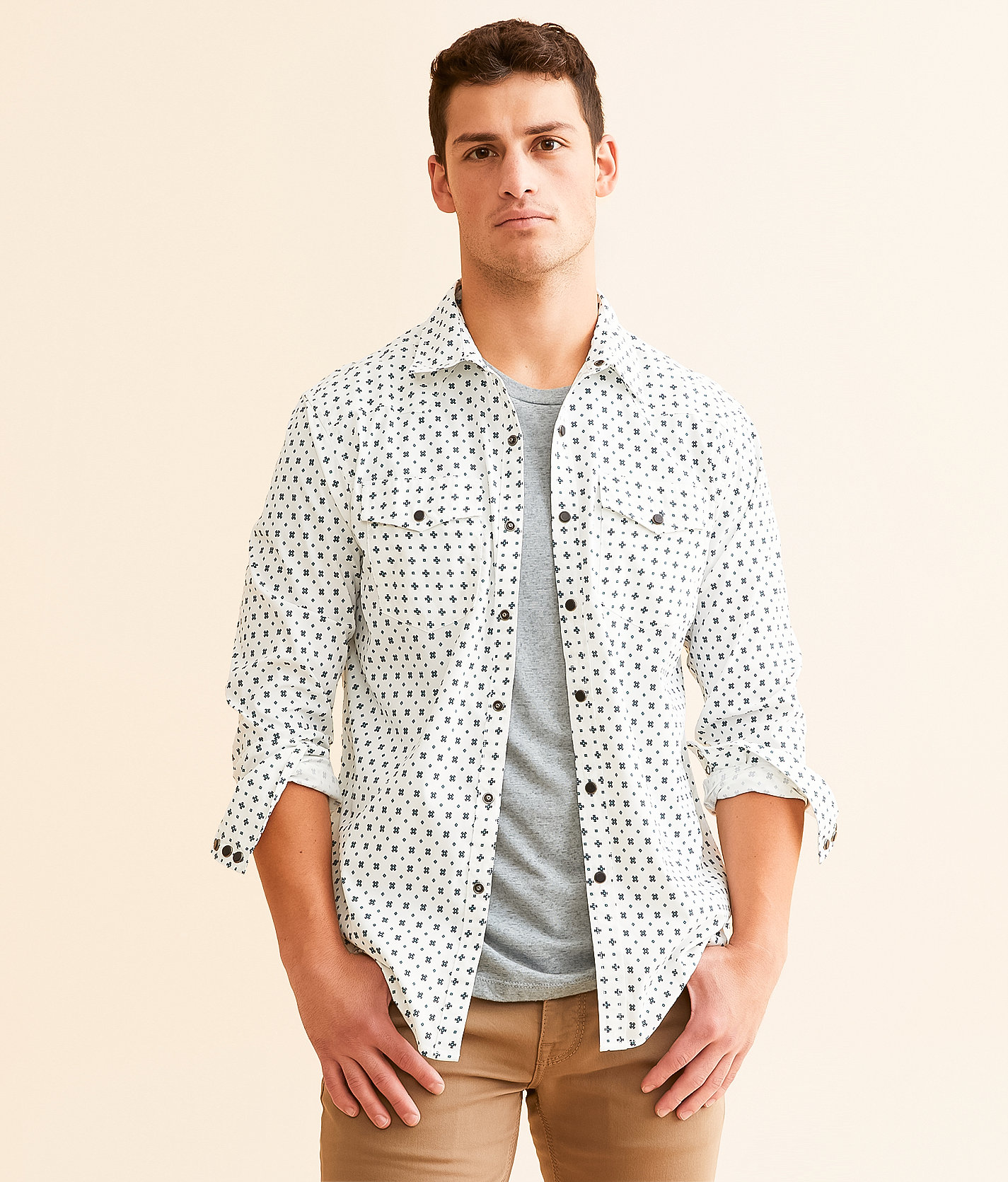 Gentry County Athletic Performance Shirt - Men's Shirts in White Teal