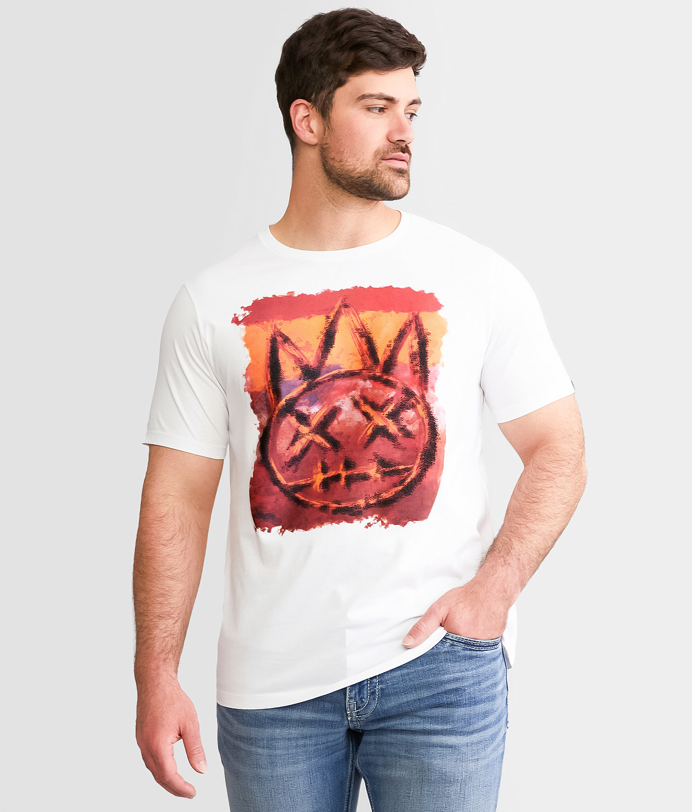 Cult of Individuality Moss T-Shirt - Men's T-Shirts in White