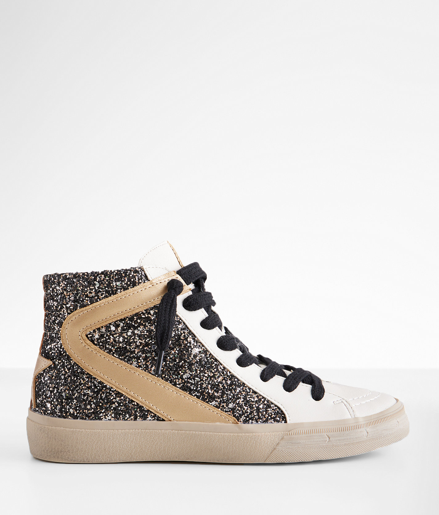 Shu Shop Rooney High Top Sneaker - Women's Shoes in Gold Black