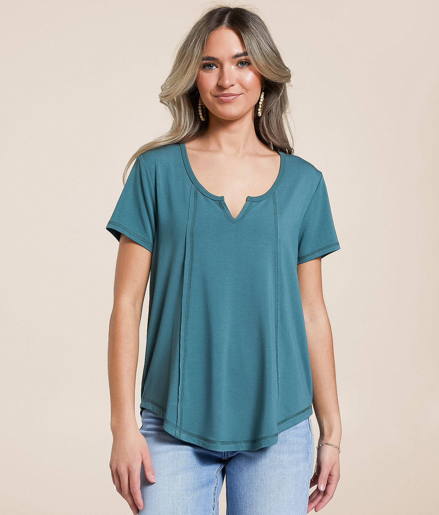 White Crow Mila Soft T-Shirt - Women's T-Shirts in Silver Pine