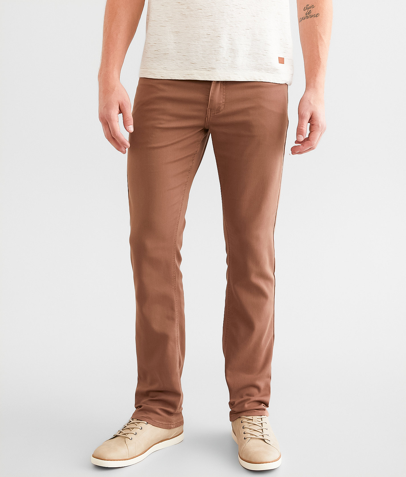 Departwest Trouper Straight Stretch Pant - Men's Pants in Dusty Mauve