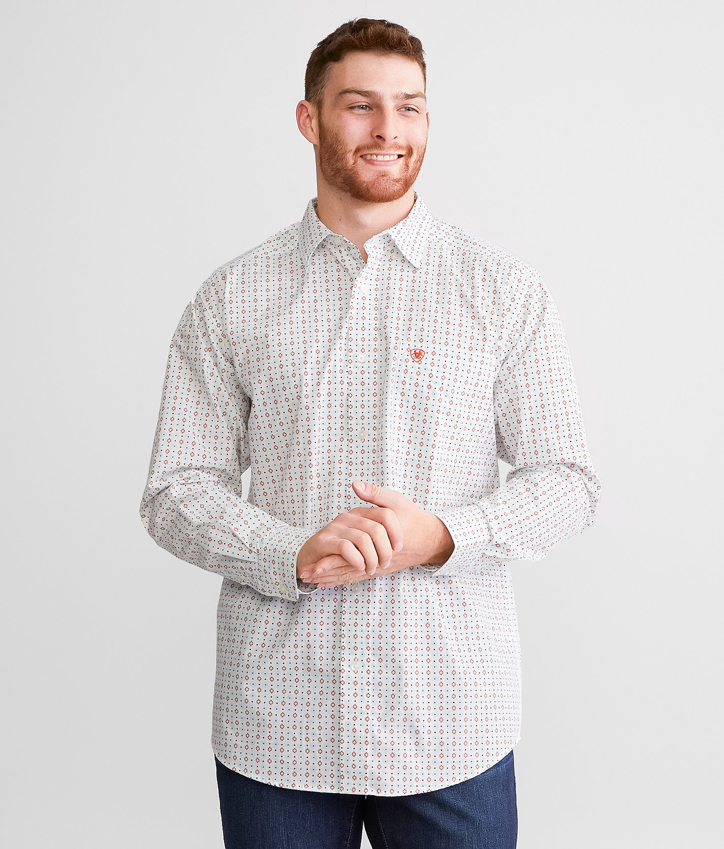 Ariat Kade Shirt - Men's Shirts in White