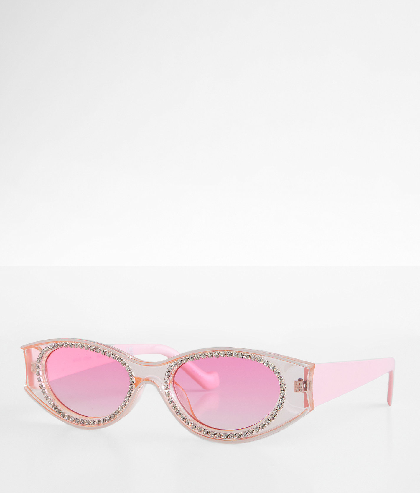 BKE Rhinestone Trend Sunglasses - Women's Sunglasses & Glasses in Pink