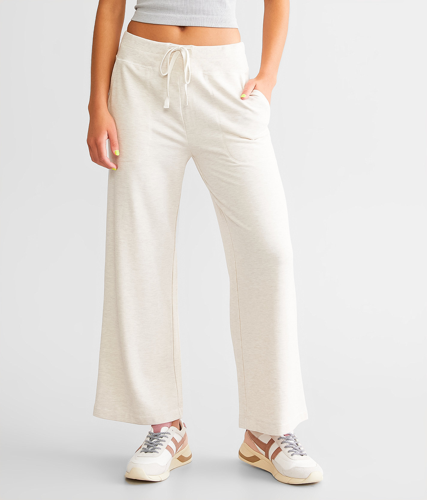 Z Supply Jet Set Knit Pant - Women's Pants in Light Oatmeal