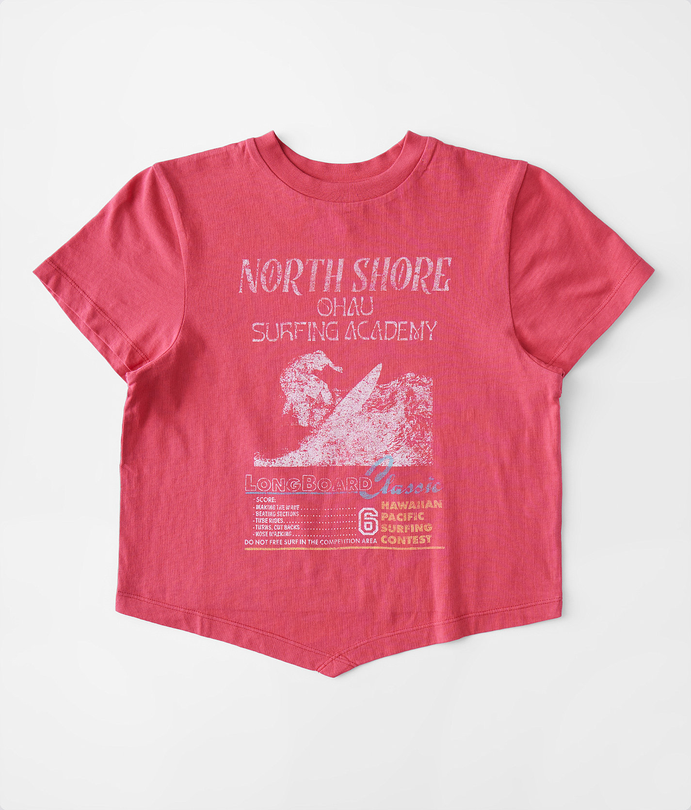 Girls - Modish Rebel North Shore T-Shirt - Girl's T-Shirts in Magenta