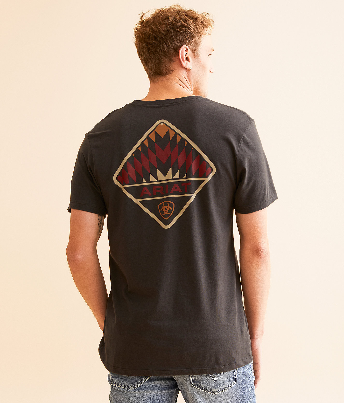 Ariat Southwest Hideout T-Shirt - Men's T-Shirts in Vintage Black