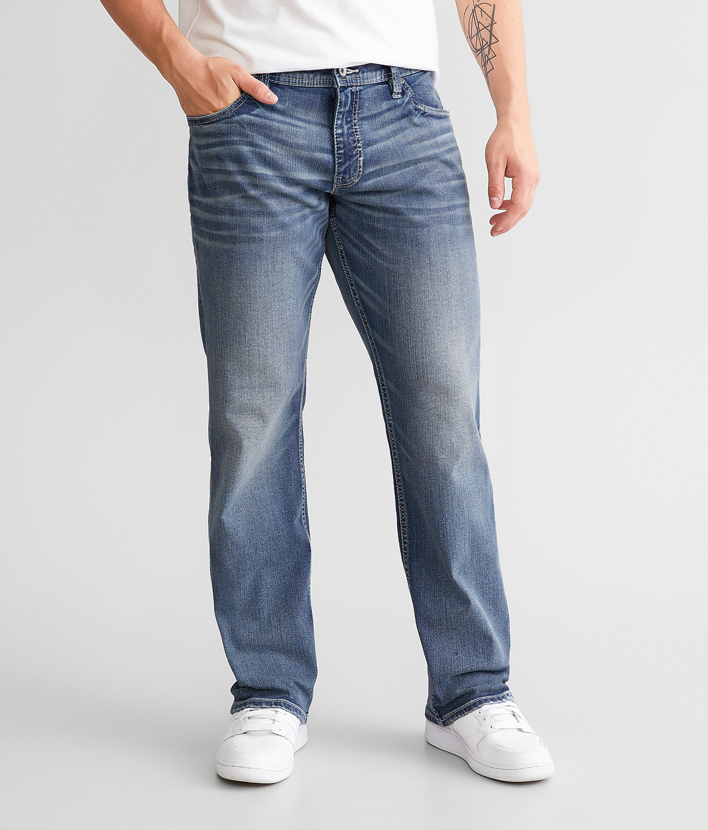 Reclaim Relaxed Straight Stretch Jean - Men's Jeans in Percy