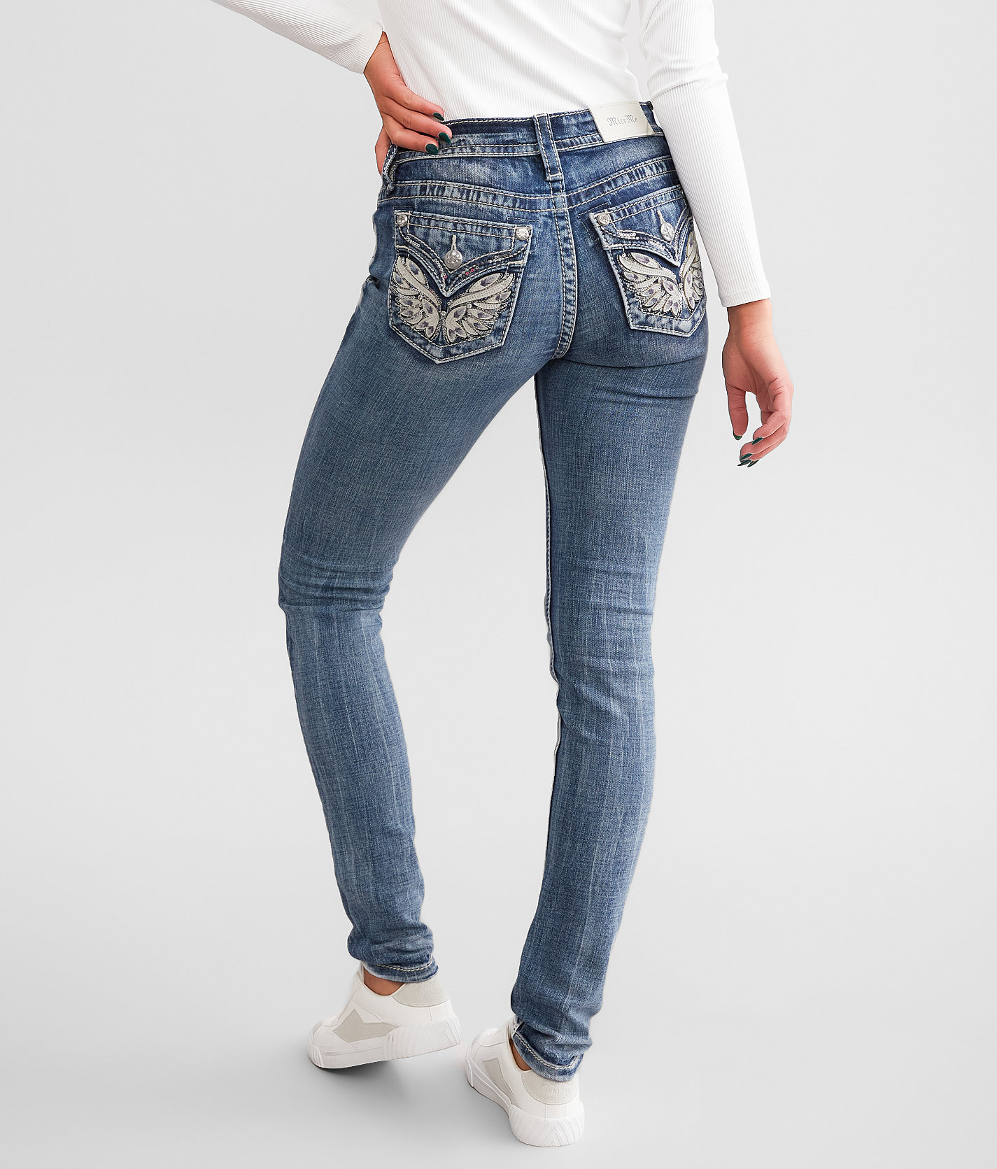 Miss Me Mid-Rise Skinny Stretch Jean - Women's Jeans in M901