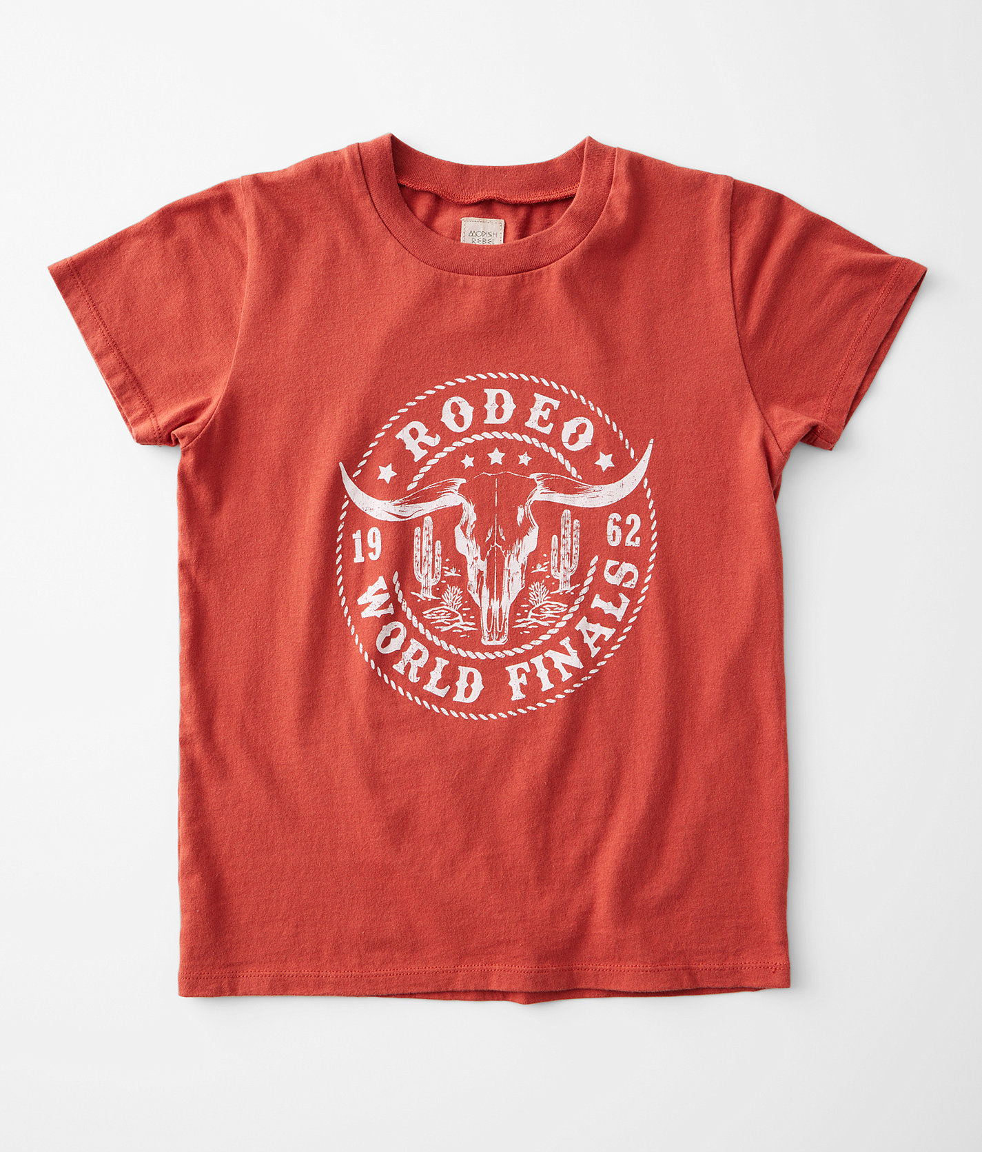 Girls - Modish Rebel Rodeo World Finals T-Shirt - Girl's T-Shirts in Cinnebar