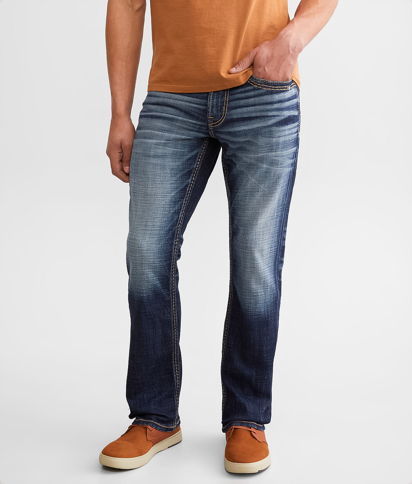 Salvage Mayhem Straight Stretch Jean - Men's Jeans in Galatsi