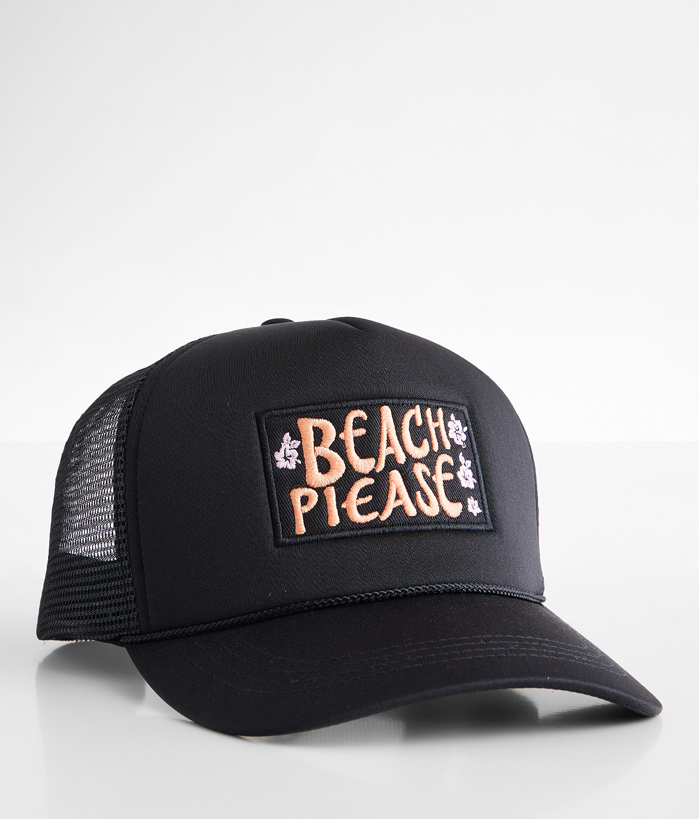 David & Young Beach Please Trucker Hat - Women's Hats in Black