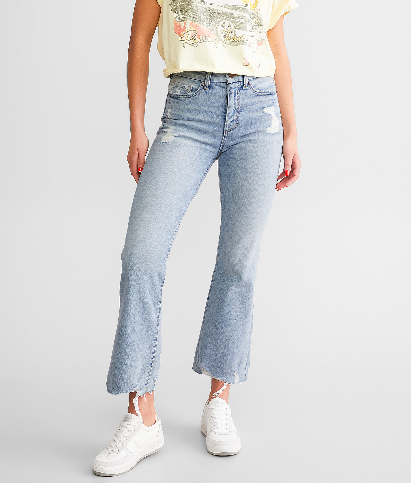 BKE Billie Cropped Flare Stretch Jean - Women's Jeans in Fultz