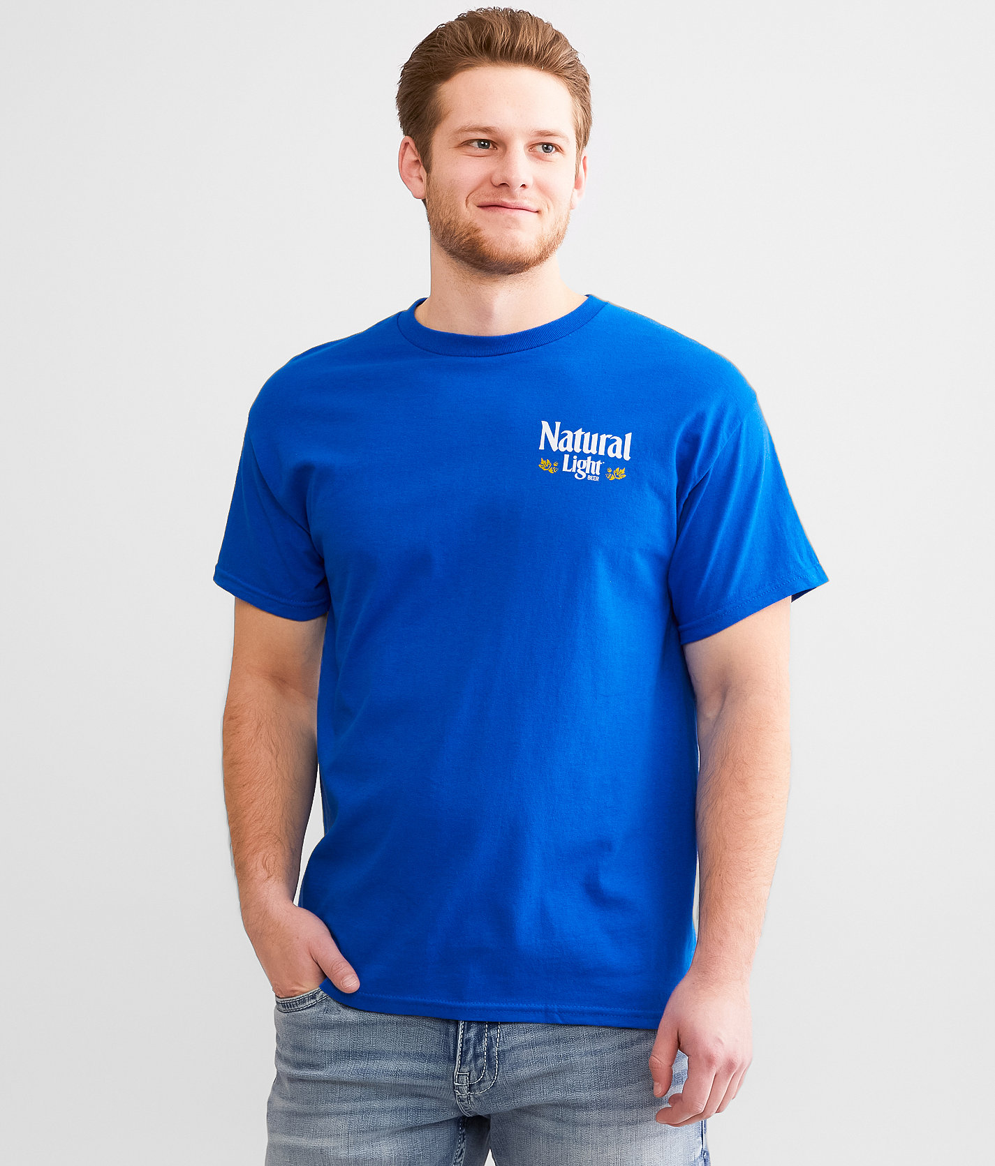 Brew City Natural Light® Beer T-Shirt - Men's T-Shirts in Royal