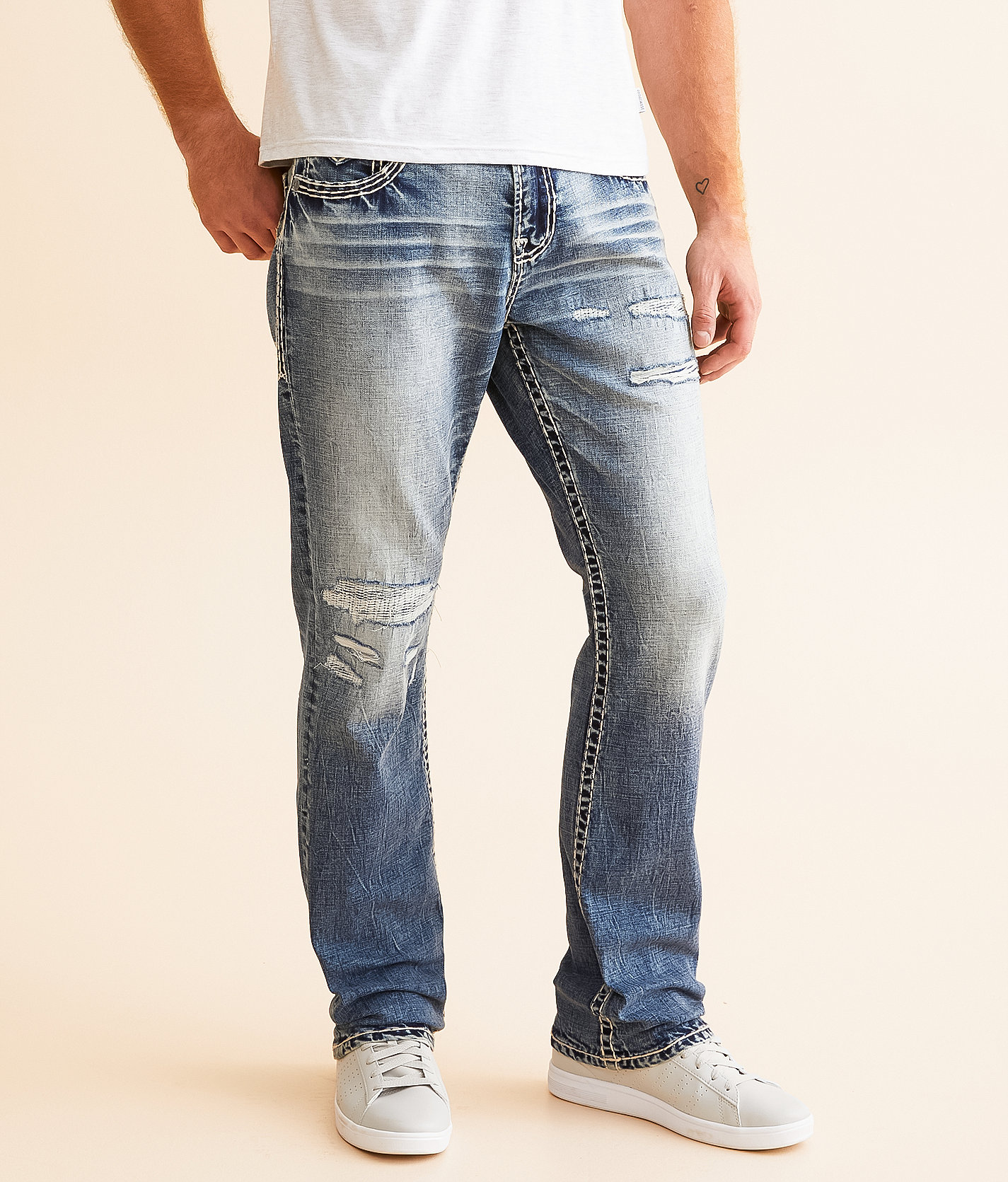 Ace High King Straight Stretch Jean - Men's Jeans in Rummy