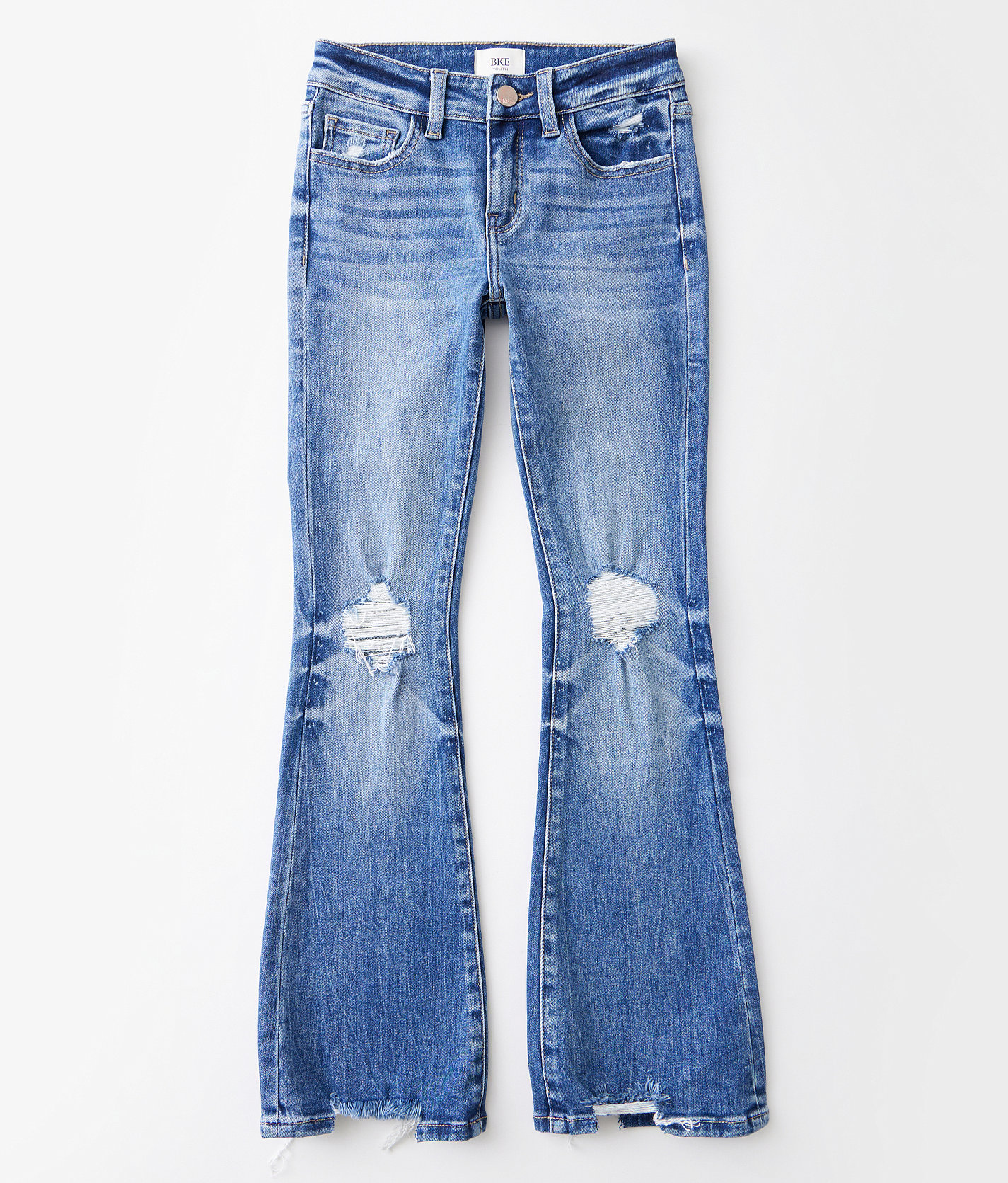 Girls - BKE Mid-Rise Boot Stretch Jean - Girl's Jeans in Thaler