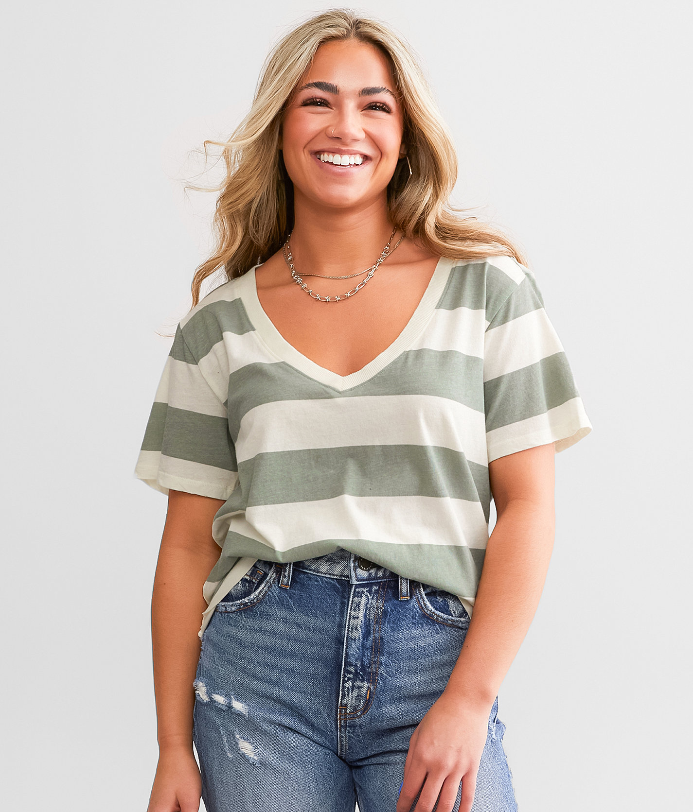 Z Supply Girlfriend T-Shirt - Women's T-Shirts in Worn Jade