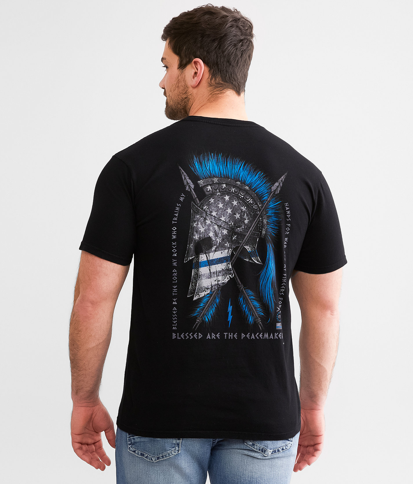 Howitzer Spartan Prayer T-Shirt - Men's T-Shirts in Black