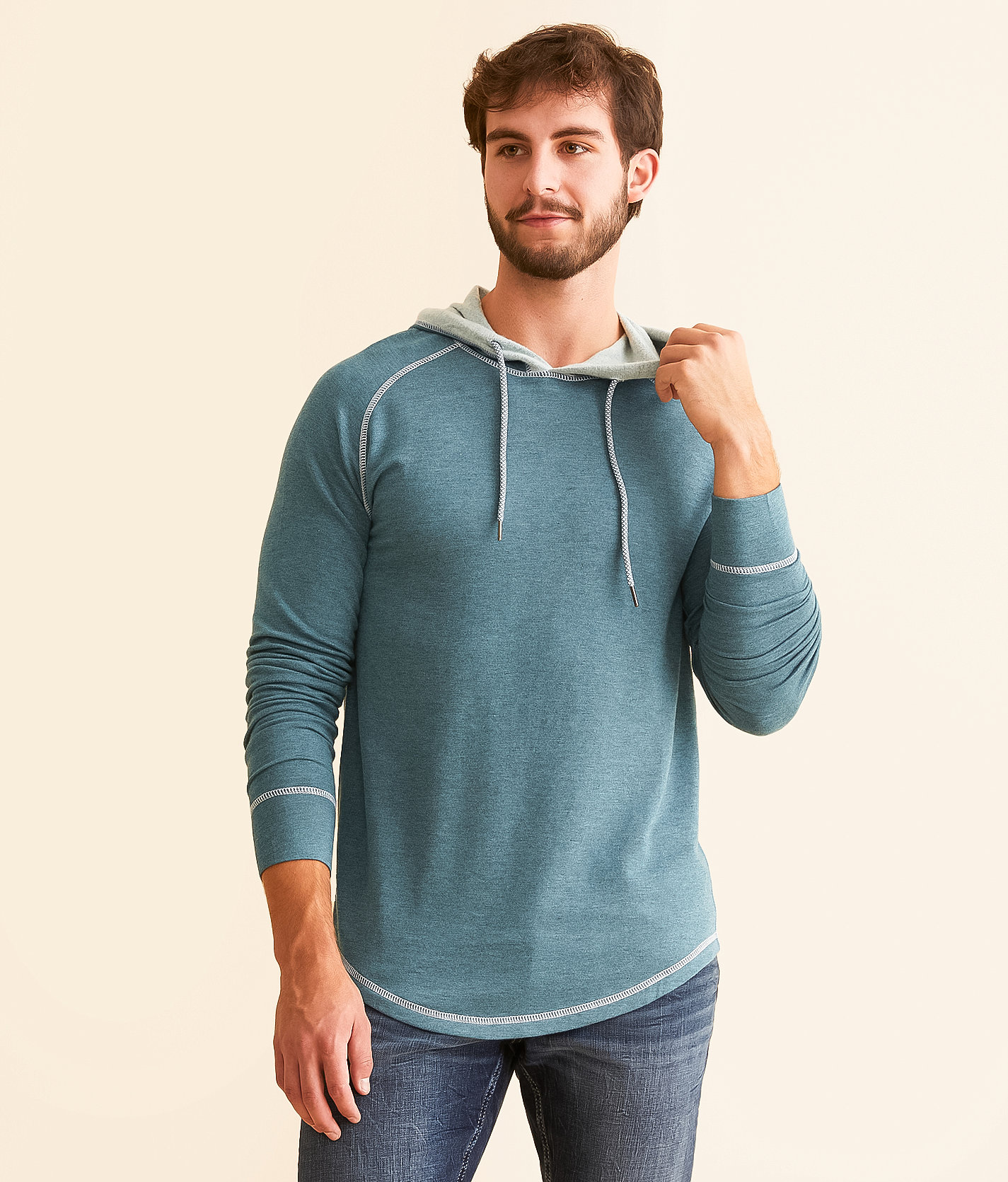 BKE Marled Hoodie - Men's Sweatshirts in Stargazer