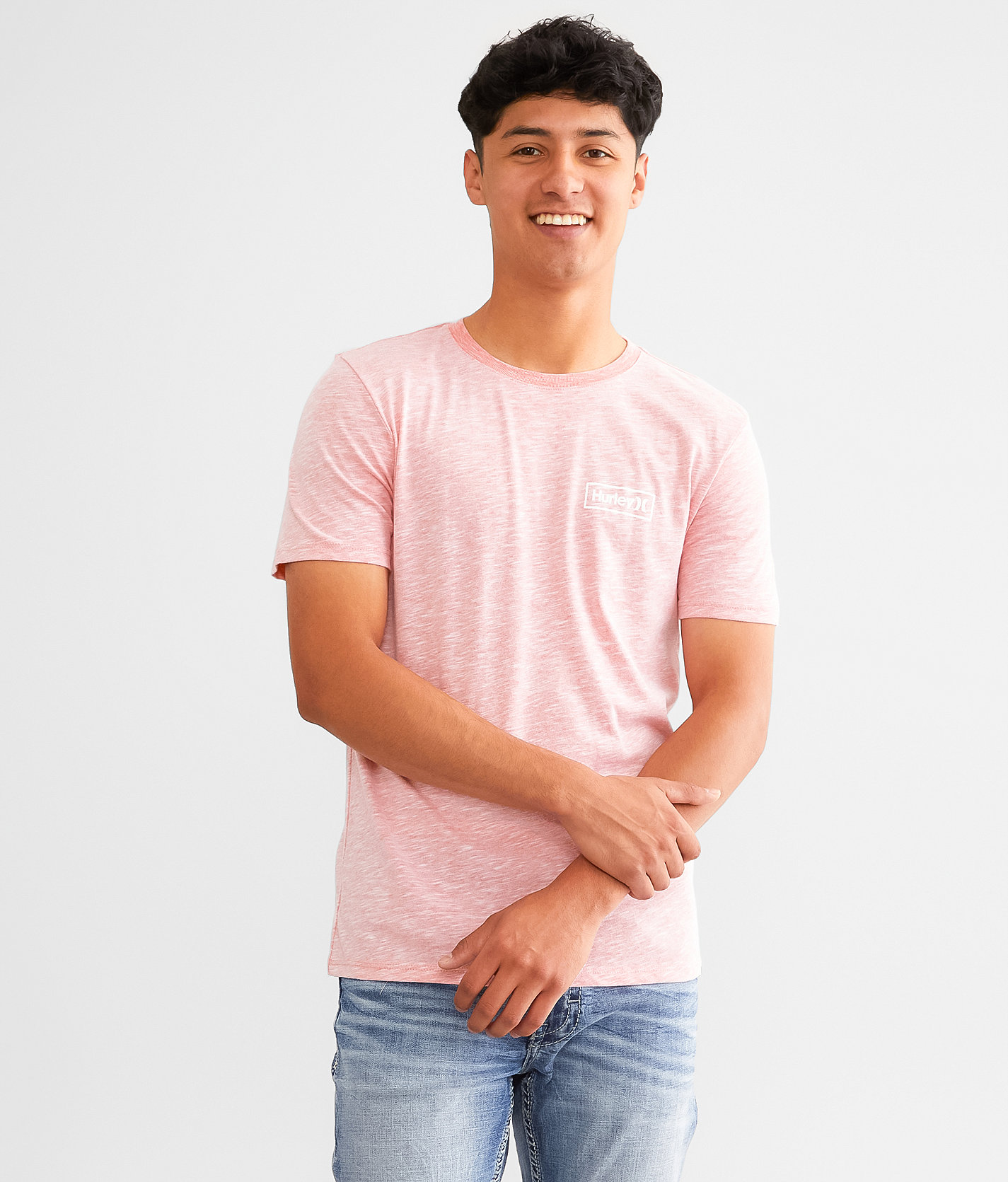 Hurley Proven 2.0 T-Shirt - Men's T-Shirts in White Red