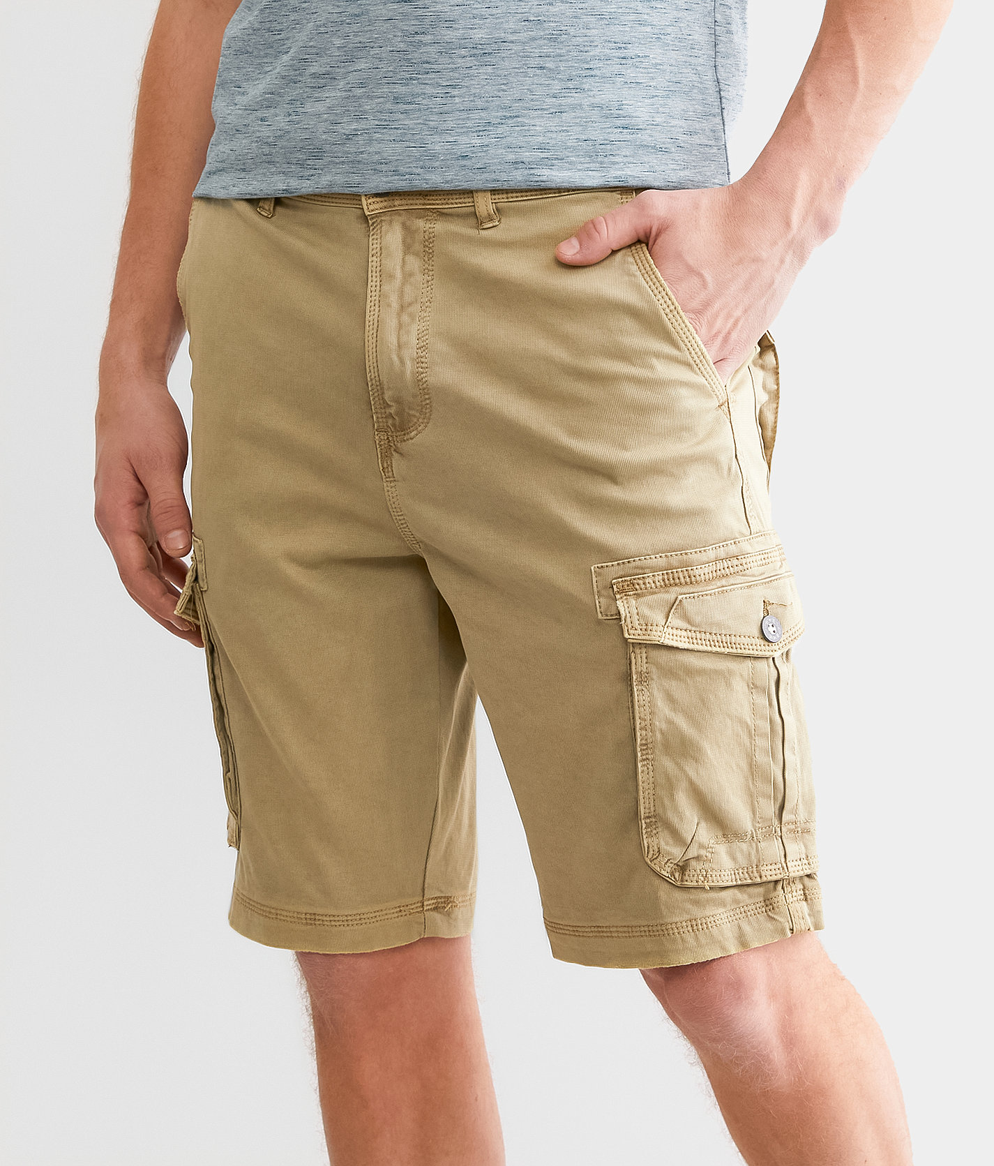 BKE Conrad Cargo Short - Men's Shorts in Chinchilla