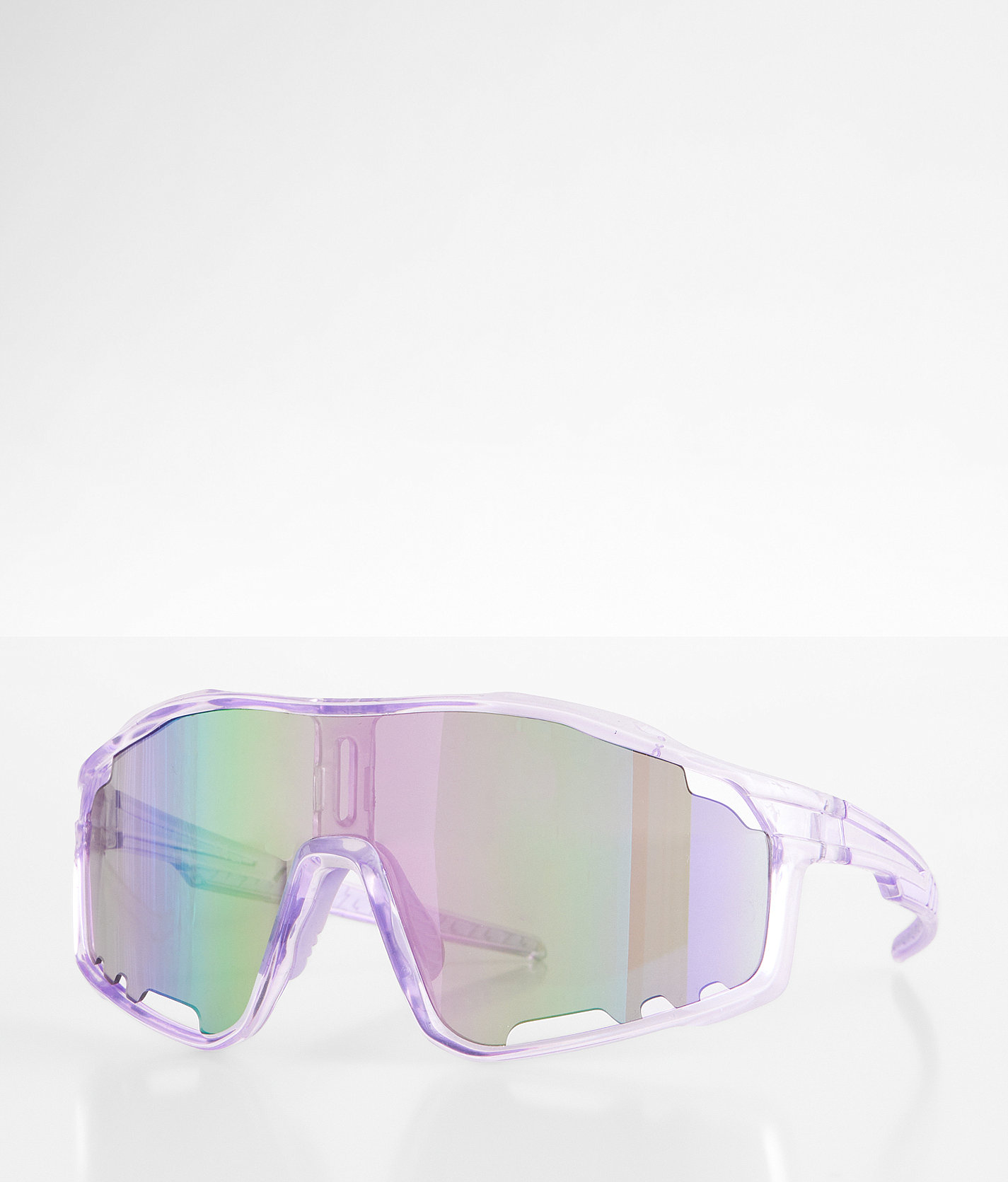 BKE Shield Sunglasses - Women's Sunglasses & Glasses in Purple