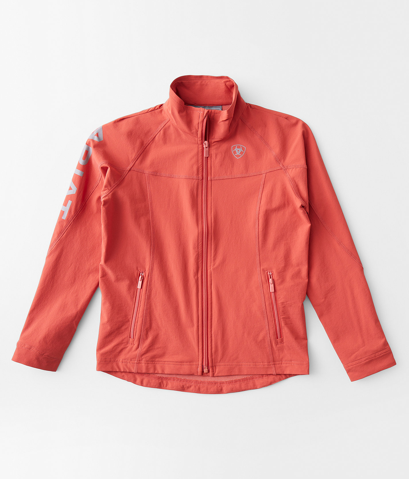 Girls - Ariat Agile Softshell Jacket - Girl's Activewear in Baked Apple