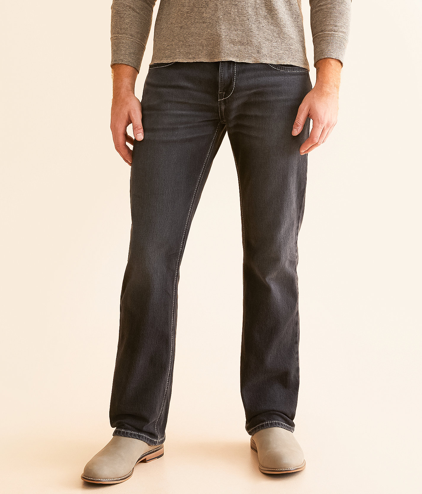 Ariat M7 Straight Stretch Jean - Men's Jeans in Ebony