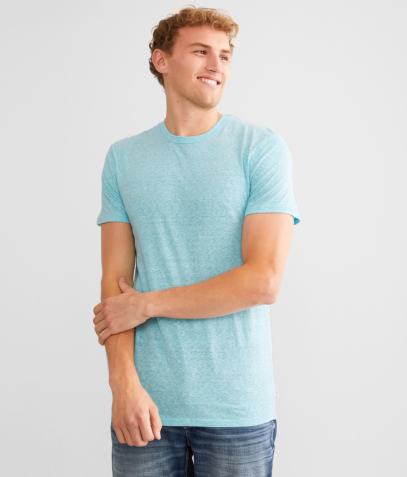 Departwest Basic T-Shirt - Men's T-Shirts in Bachelor Button White