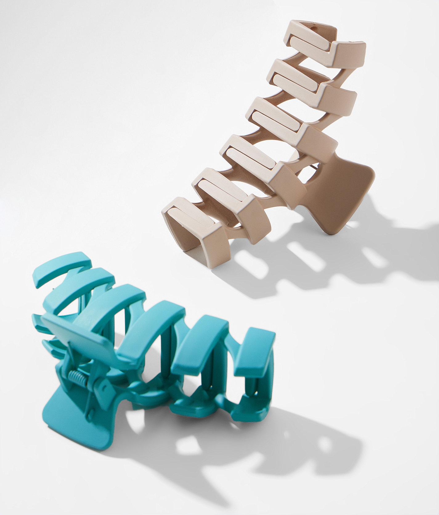 boutique by BKE 2 Pack Hair Claw Clips - Women's Hair Accessories in Assorted