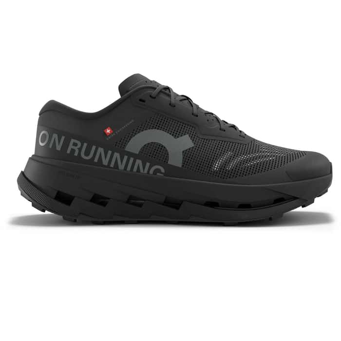 ON Cloudultra 3 | Black/Black | Men's High-Cushioned Trail Shoe