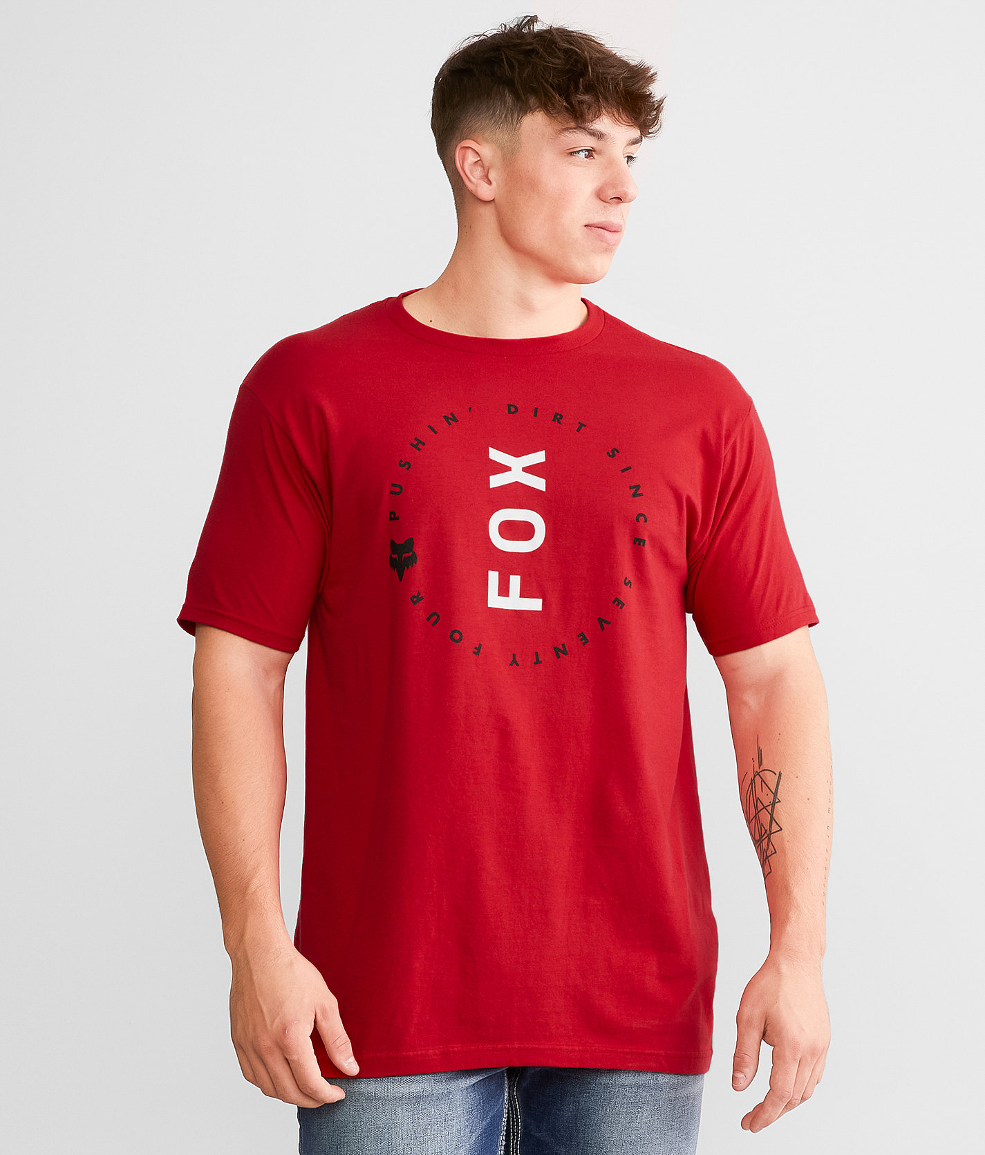 Fox Clean Up T-Shirt - Men's T-Shirts in Red