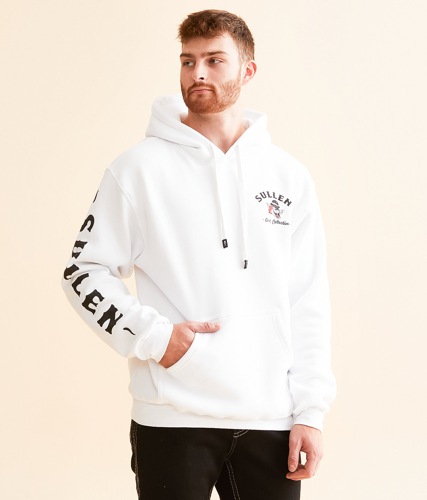 Sullen Won't Hurt Hooded Sweatshirt - Men's Sweatshirts in White
