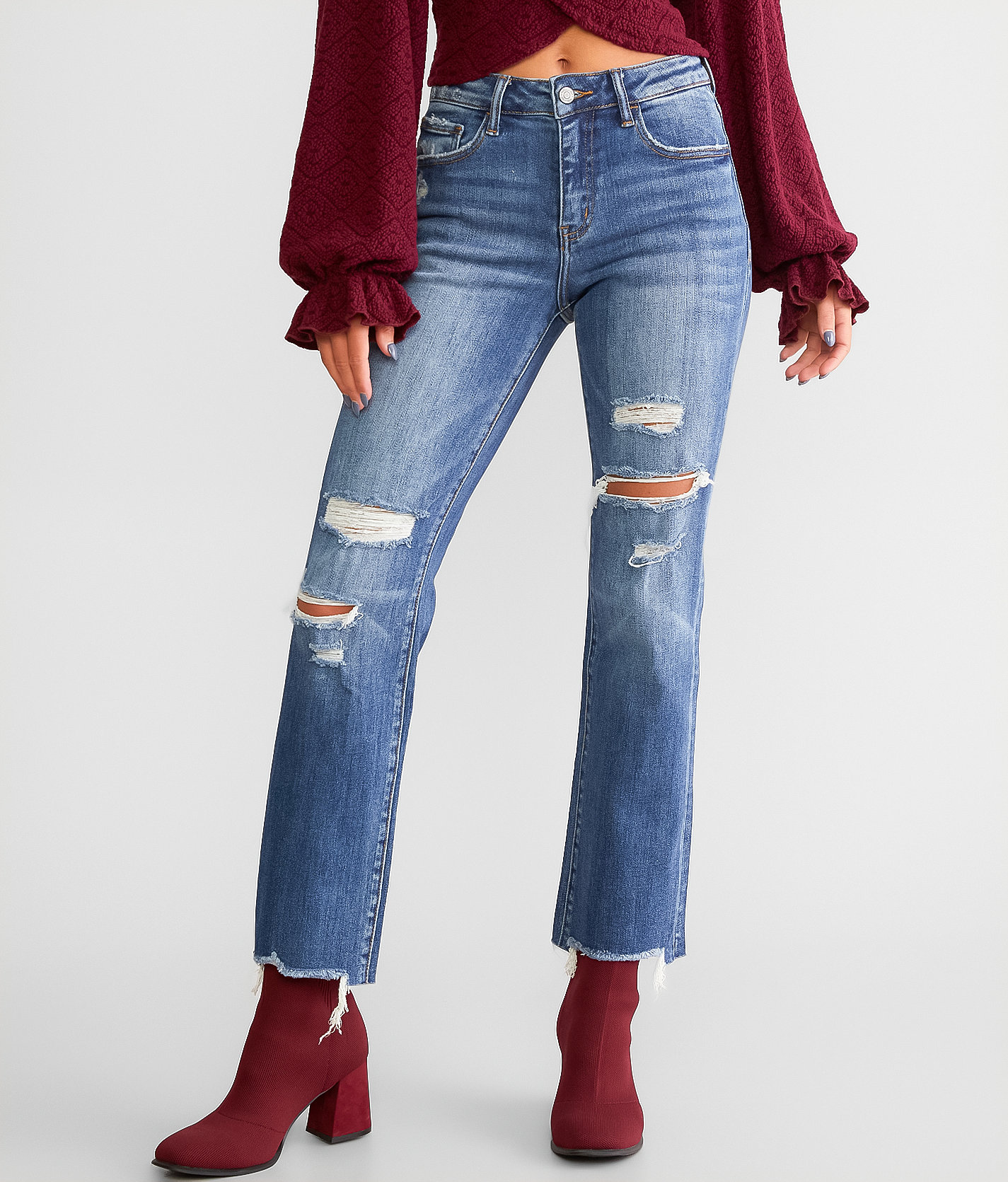 Willow & Root The Cropped Everyday Jean - Women's Jeans in Haircap