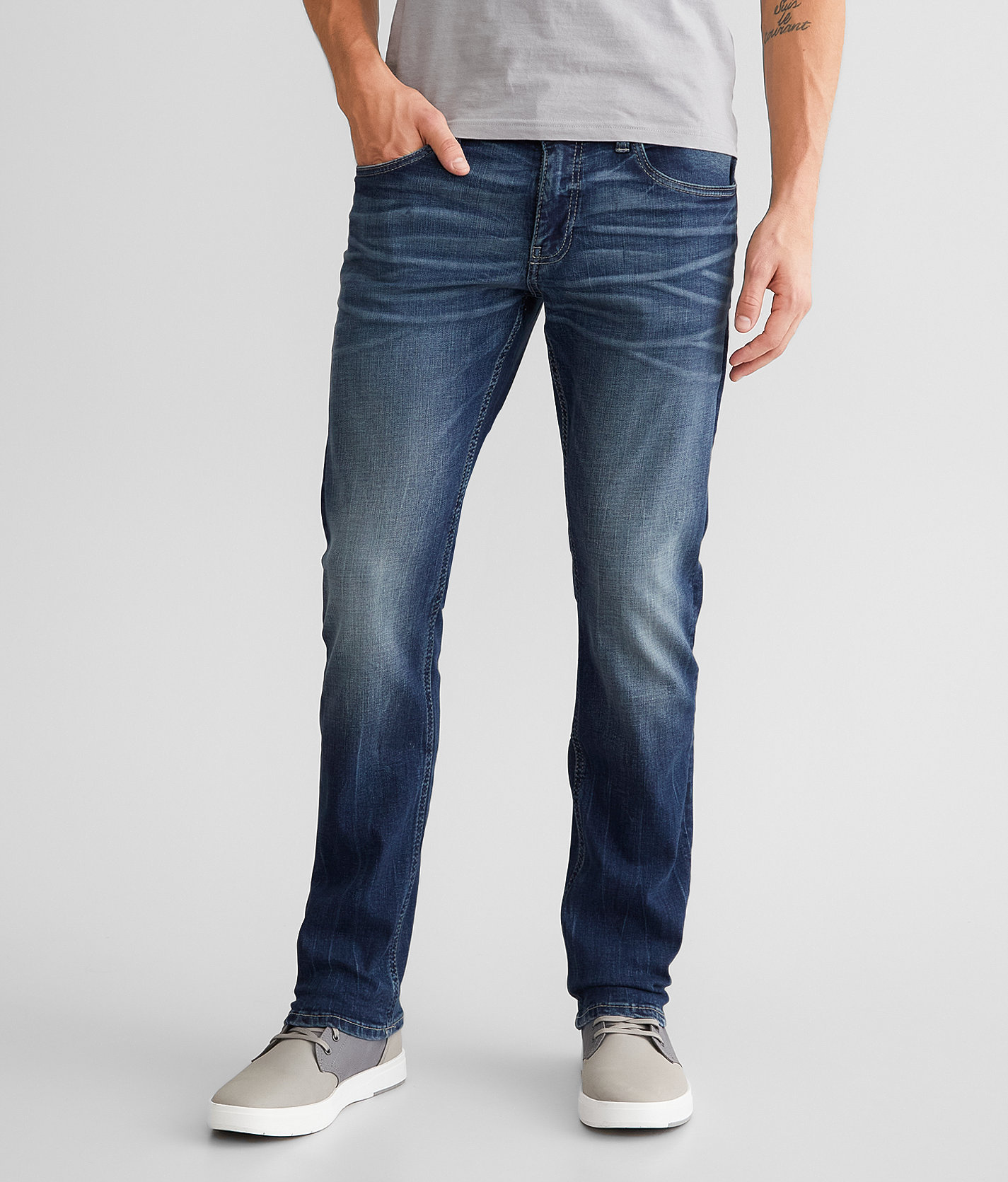 Departwest Trouper Straight Stretch Jean - Men's Jeans in Jarrah