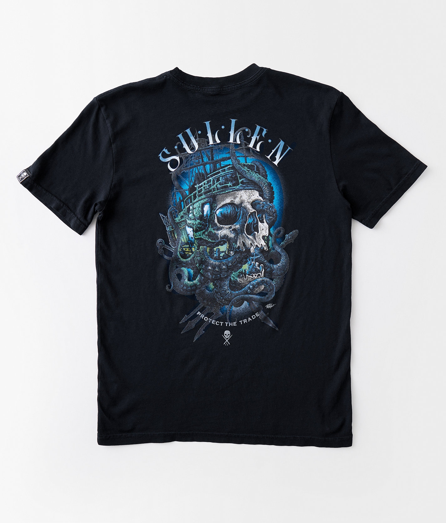 Boys - Sullen Titaniskull T-Shirt - Boy's T-Shirts in Obsidian