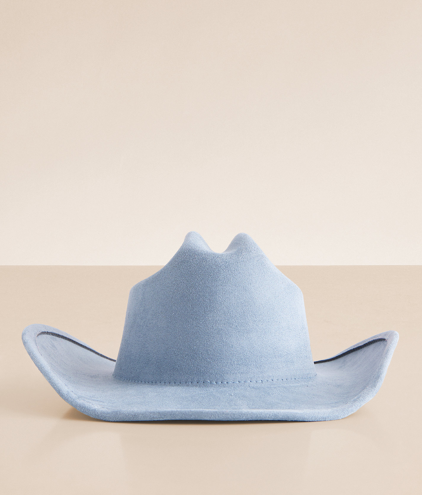 Fame Accessories Solid Cowboy Hat - Women's Hats in Blue