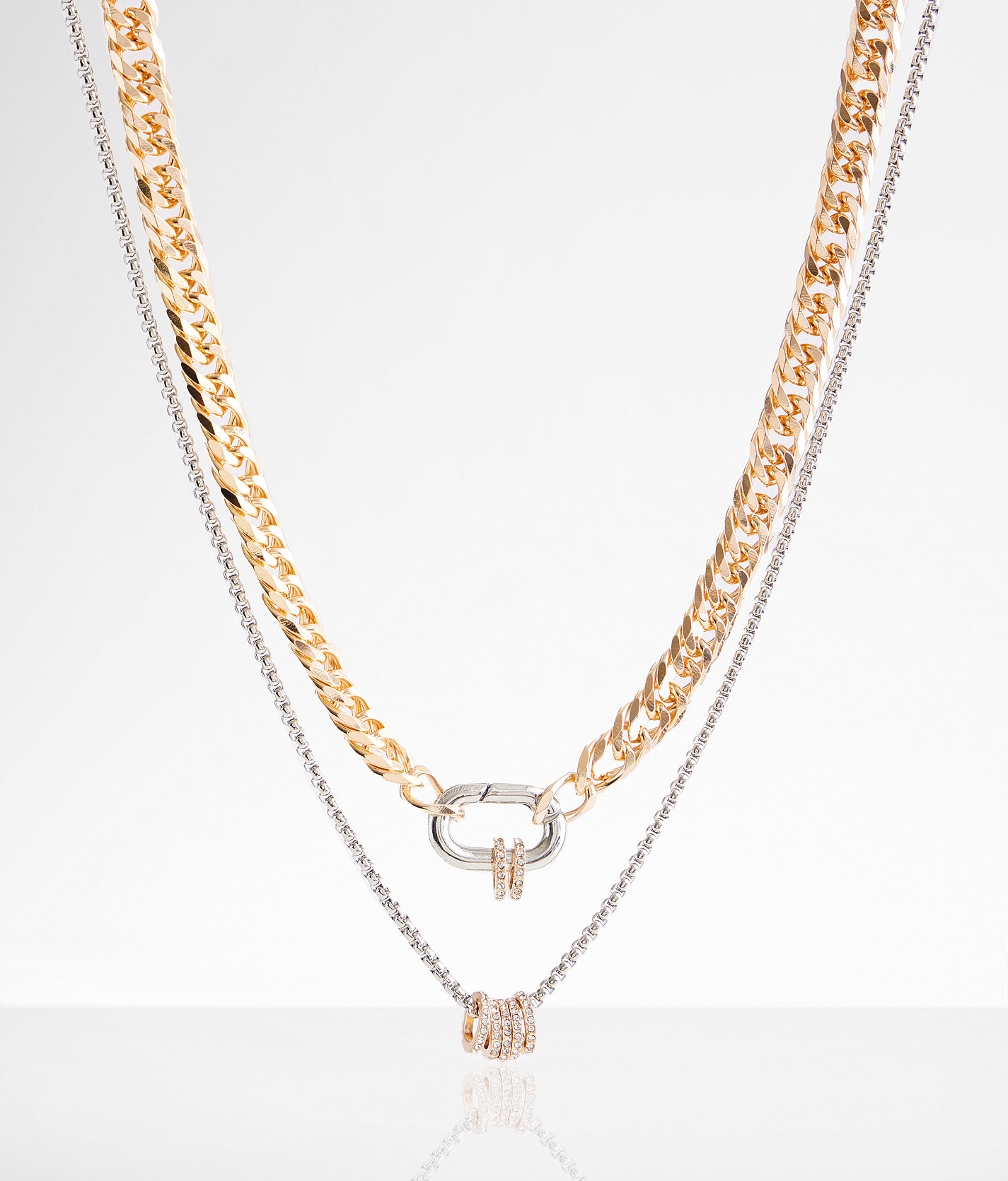 boutique by BKE Chunky Necklace Set - Women's Jewelry in Mixed Metal