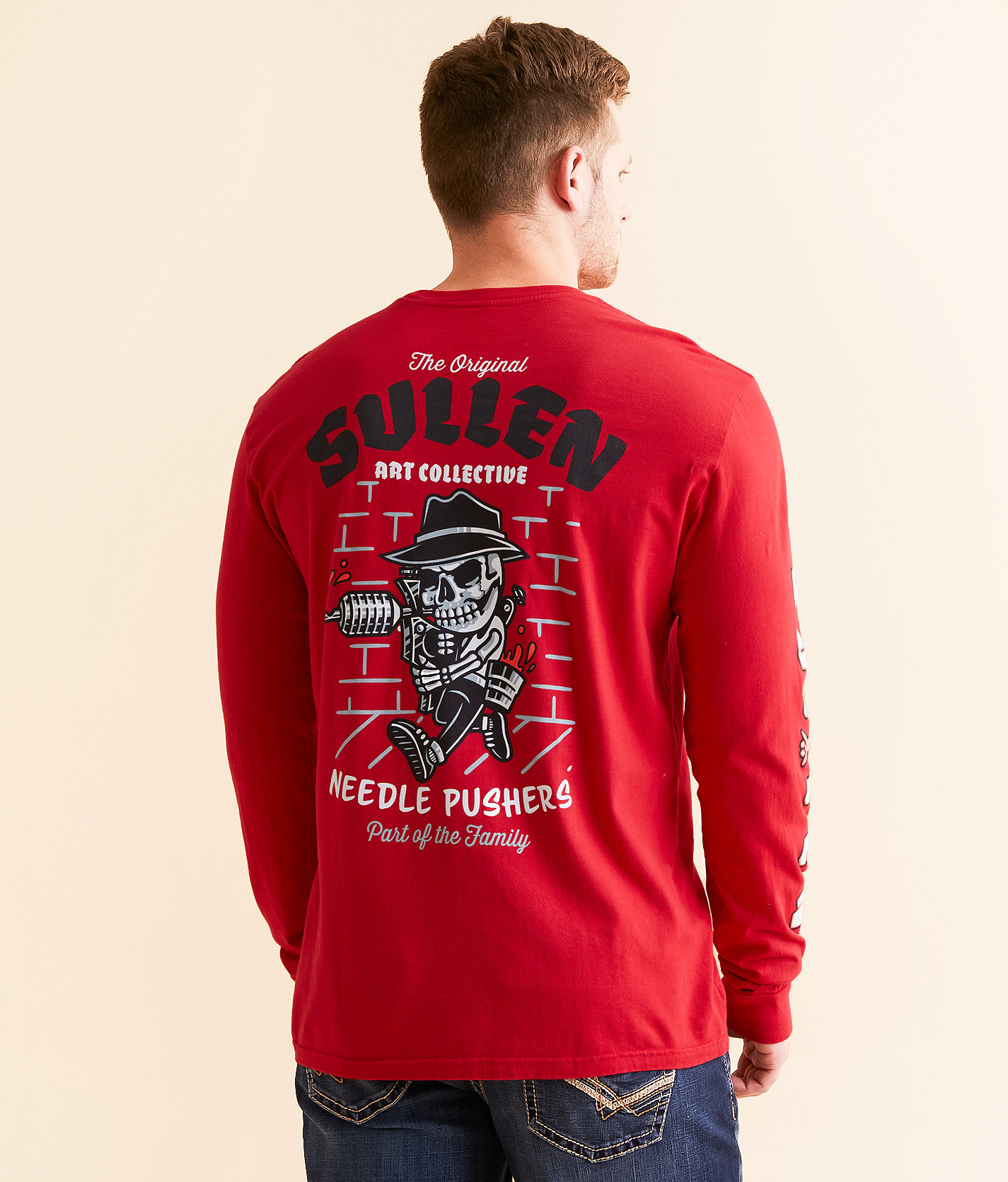 Sullen Part Of The Family T-Shirt - Men's T-Shirts in Equestrian Red