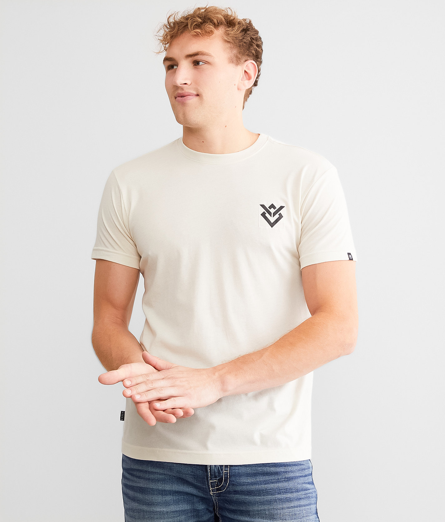 Veece The Track T-Shirt - Men's T-Shirts in Sand Heather