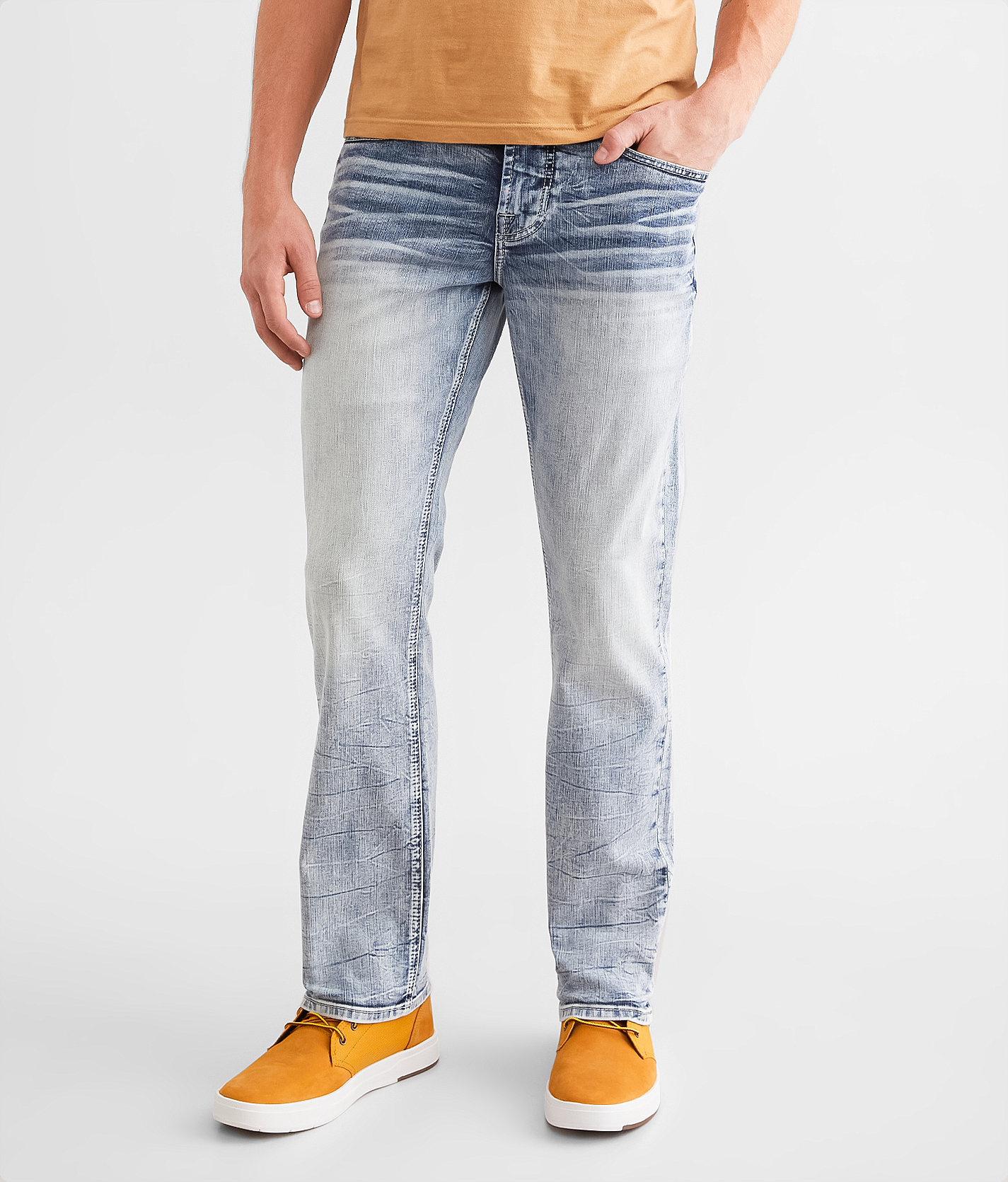 Departwest Seeker Straight Stretch Jean - Men's Jeans in Everest