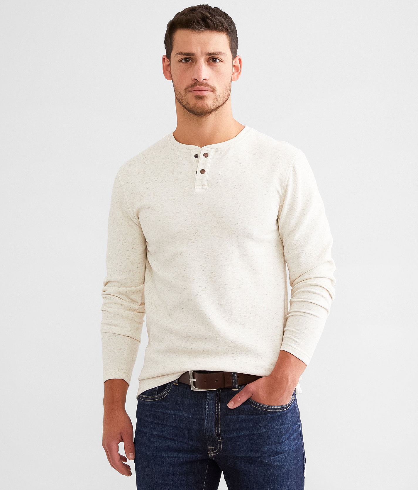 Outpost Makers Colby Henley - Men's T-Shirts in Oatmeal