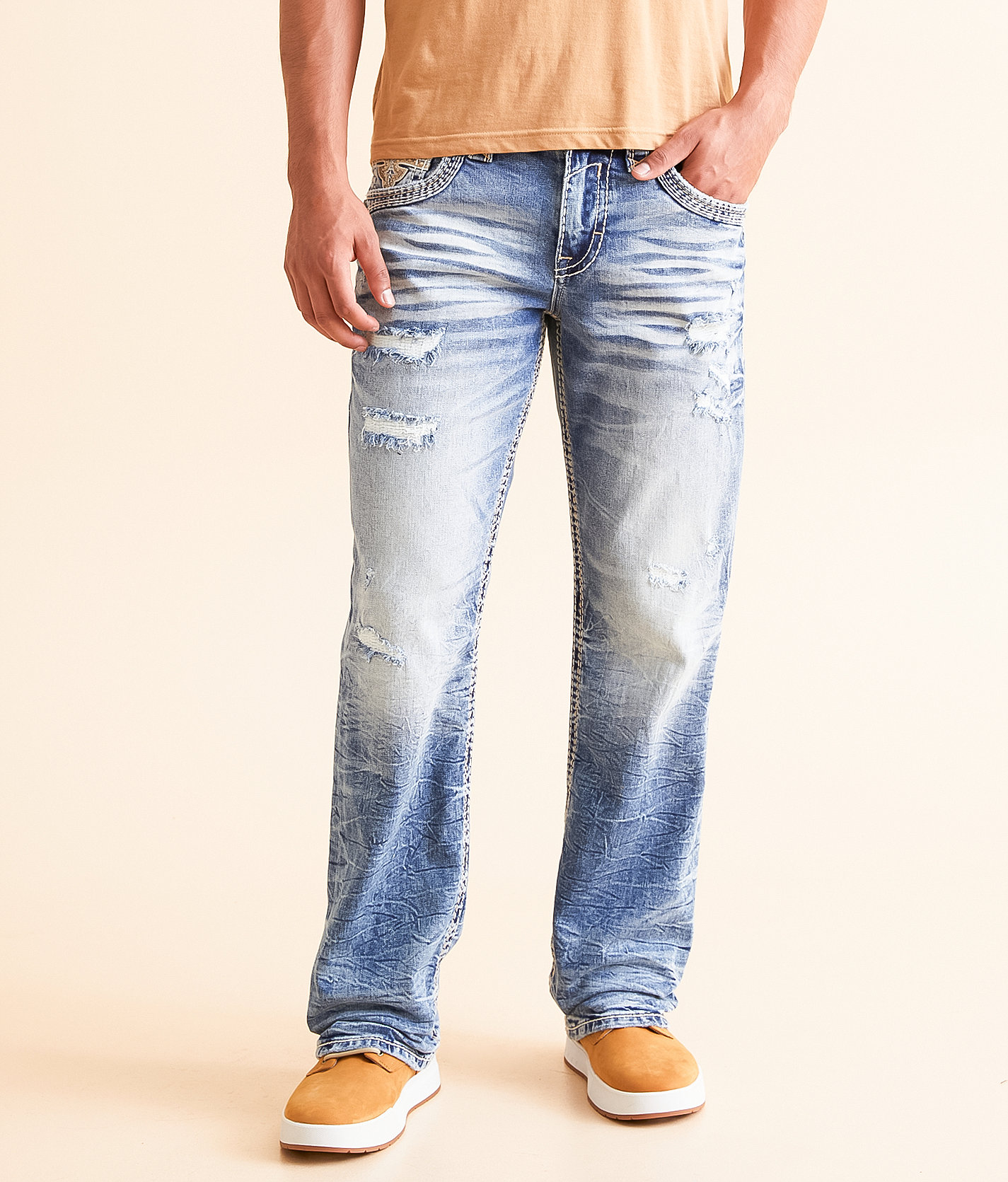 Rock Revival Kylon Boot Stretch Jean - Men's Jeans in Kylon B200