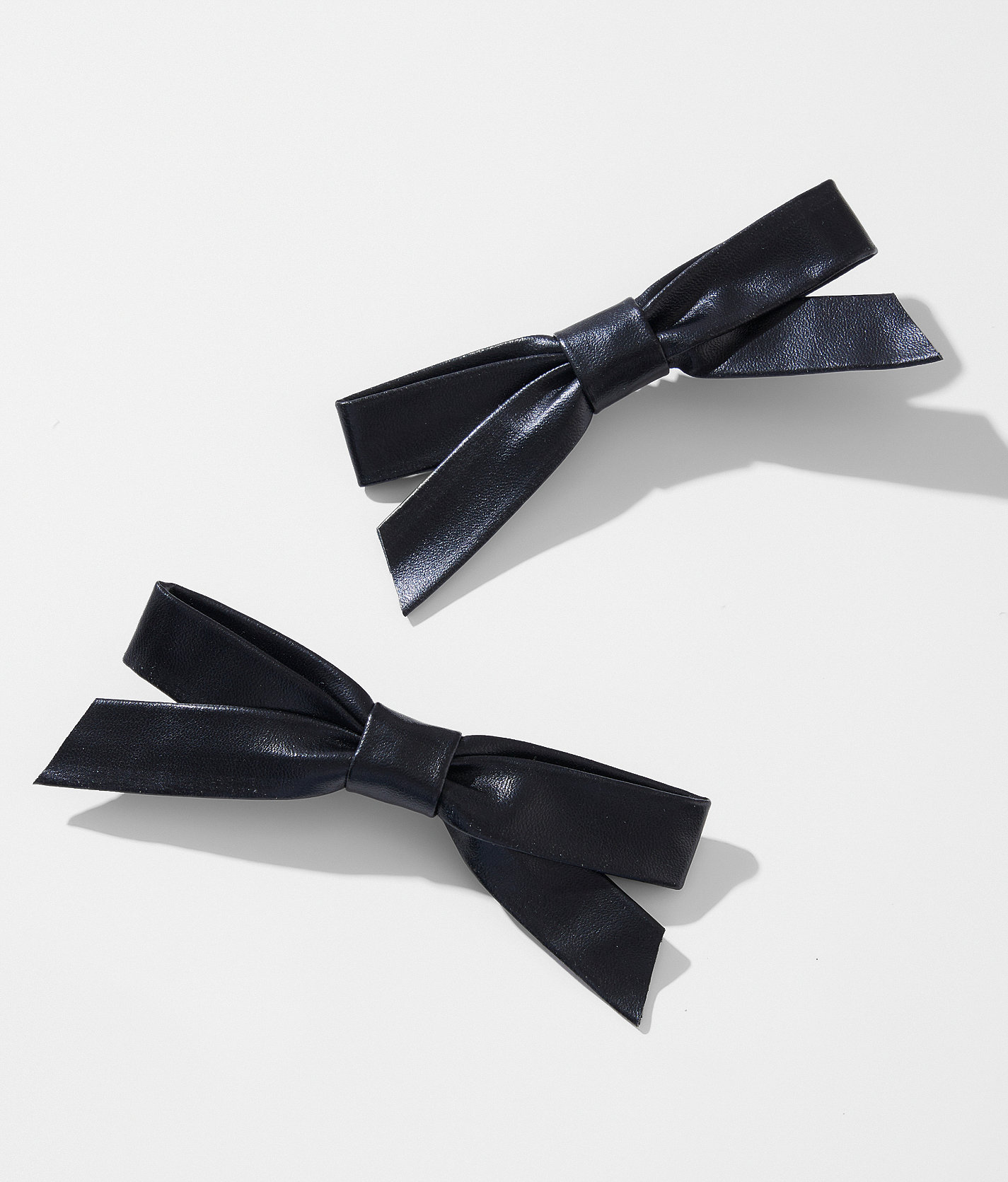 boutique by BKE 2 Pack Hair Bow Clips - Women's Hair Accessories in Black