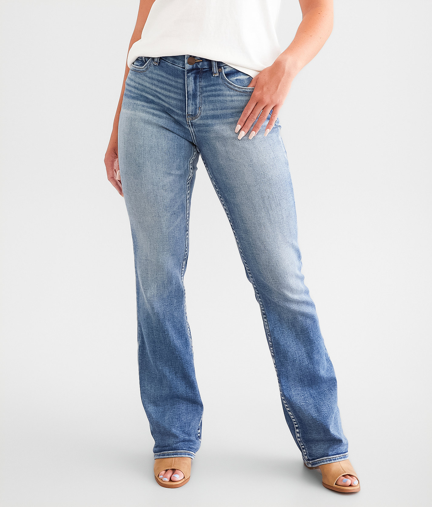 BKE Gabby Boot Stretch Jean - Women's Jeans in Edmonds